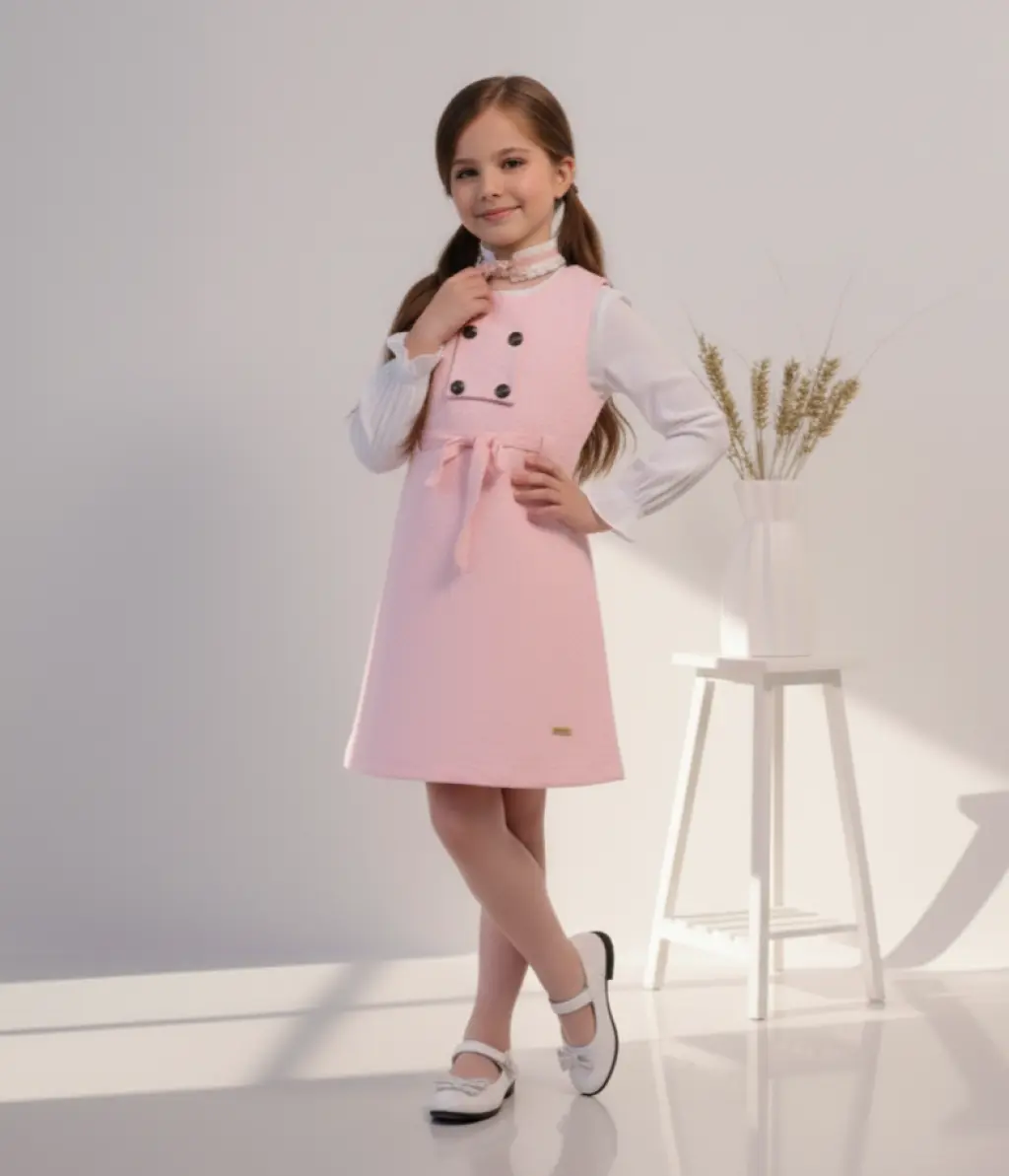 سارافن و شومیز صورتی