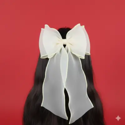 پاپیون رنگ شیری