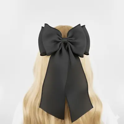 پاپیون رنگ مشکی