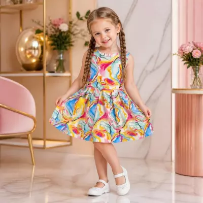 سارافن مجلسی دخترانه 10519
