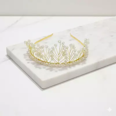 تاج نگین جواهری نباتی